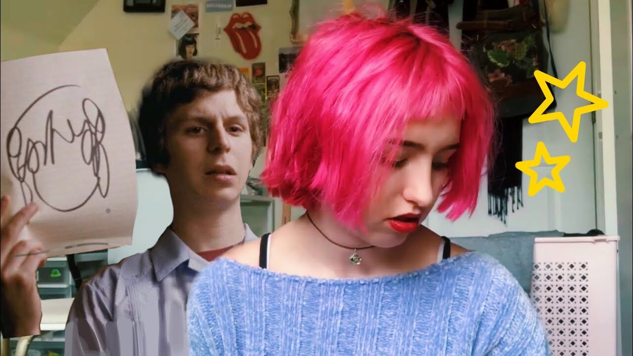 What does Ramona Flowers hairstyle symbolize