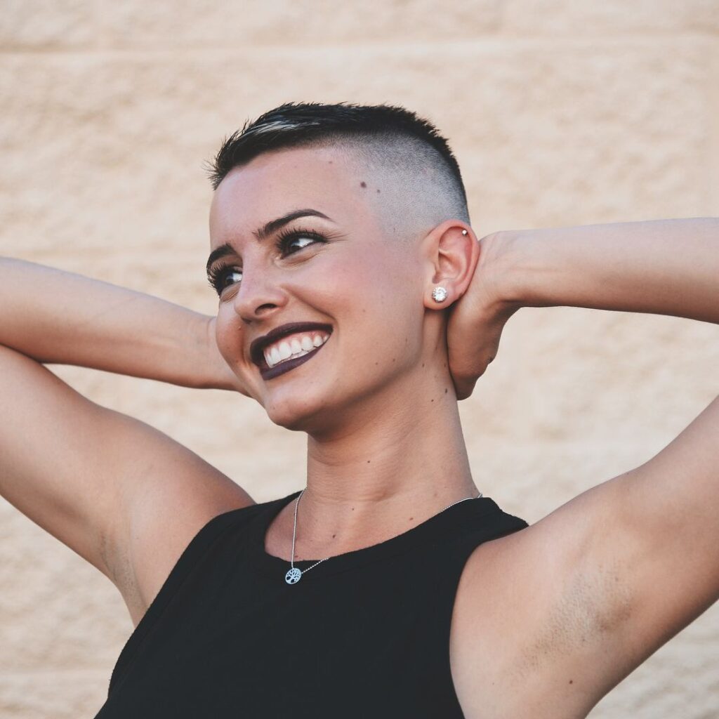 Buzz Cut Hairstyles for Ladies