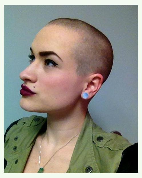 Buzz Cut Hairstyles for Ladies9