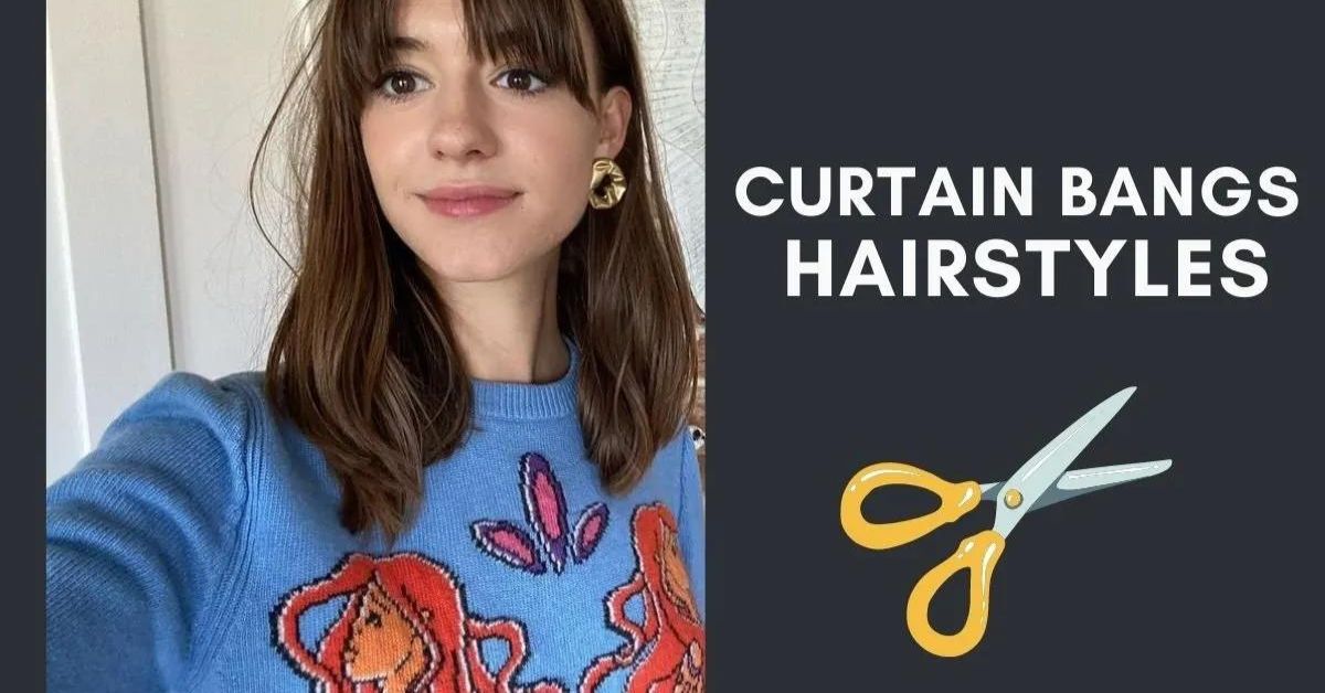 Stylish Hairstyles With Curtain Bangs (1)