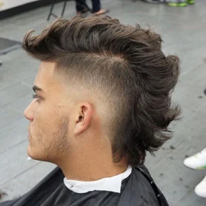 Exquisite Burst Fade Mullet Hairstyles9