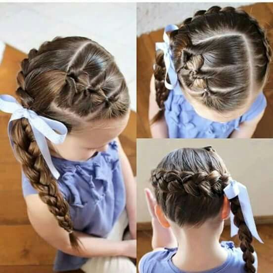 Simple Hairstyles For Girls Easy47