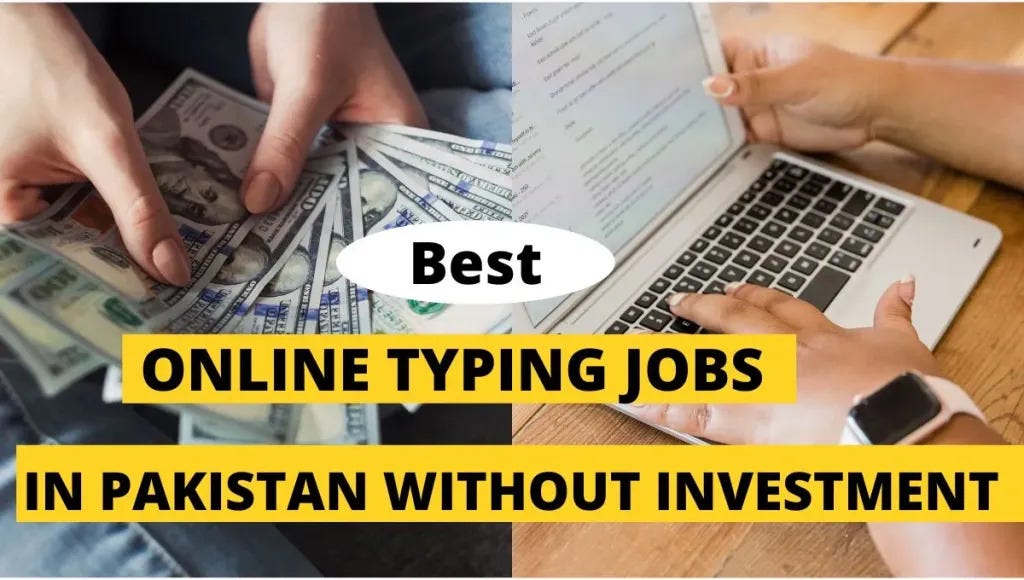 Online Typing Jobs in Pakistan (2024)4