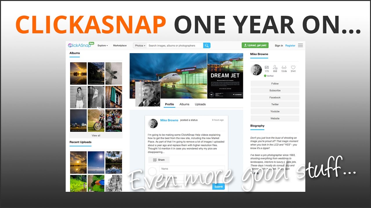 Photography Earnings on the ClickASnap Platform2